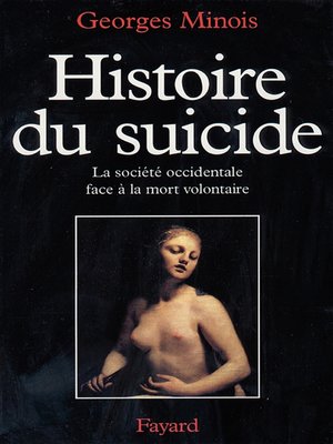 cover image of Histoire du suicide